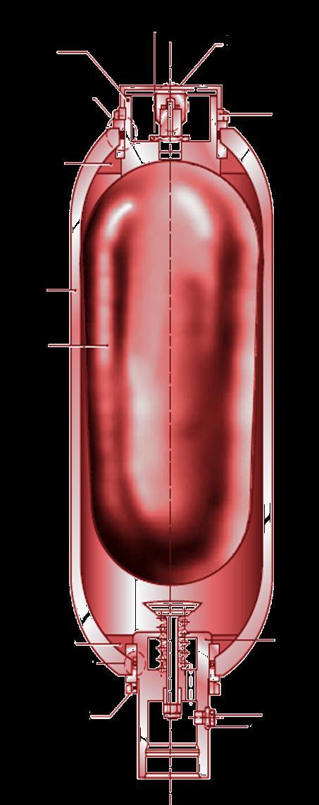 Acumulador Bladder Top Loading CAMTOP