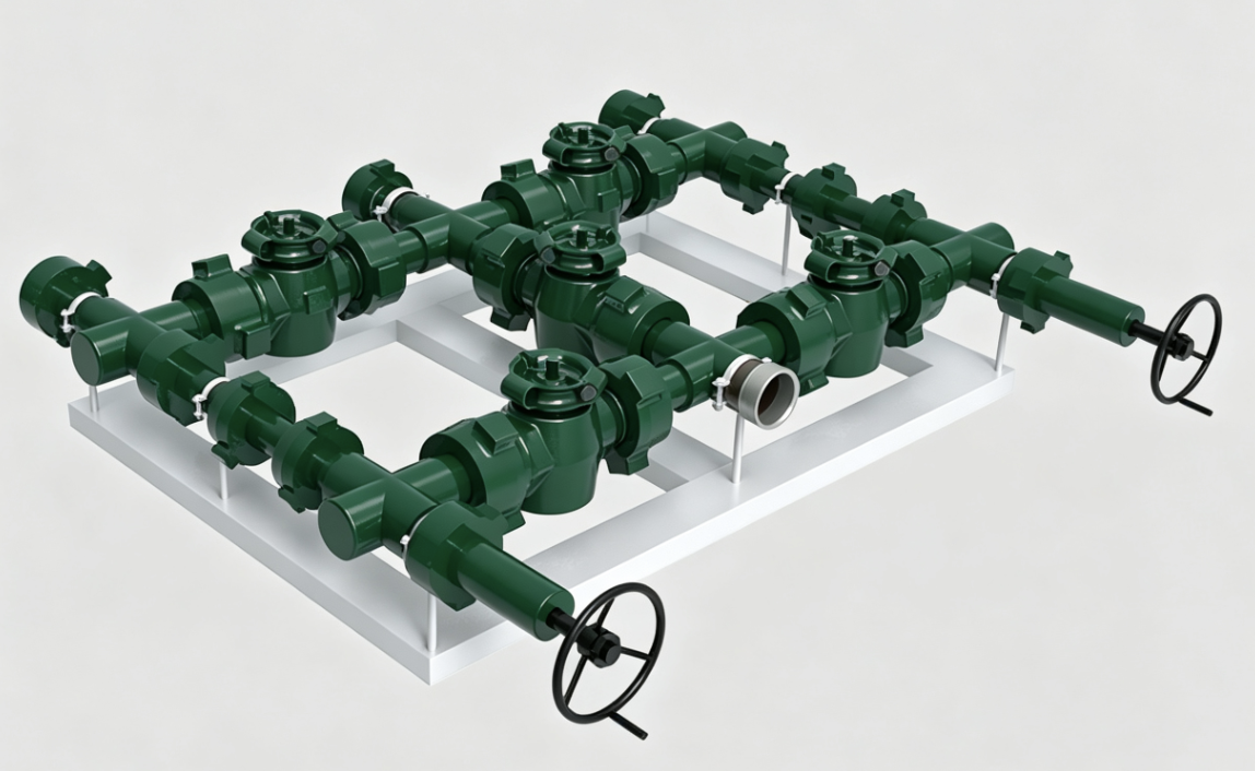 5-Valve Plug Choke Manifold
