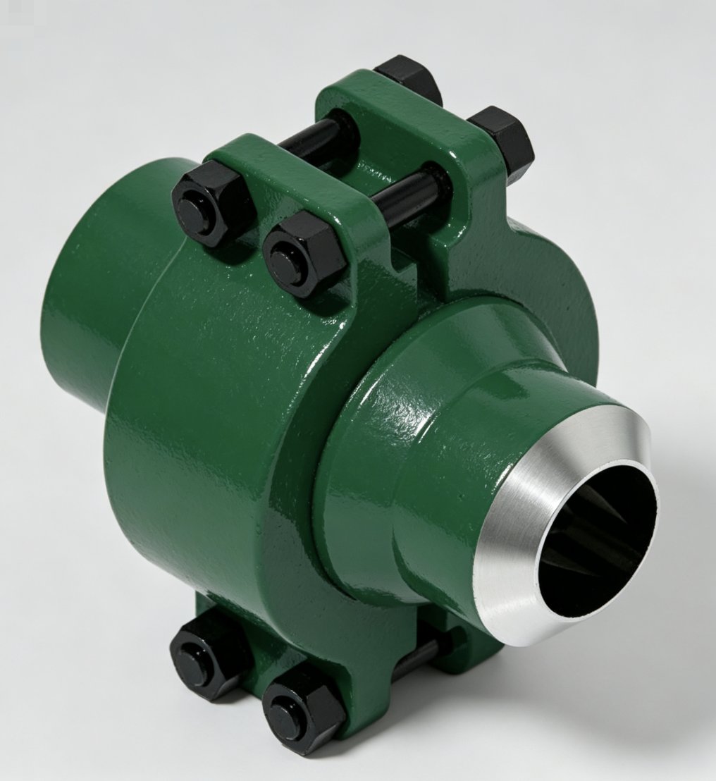 API 6A Clamp Connection verde